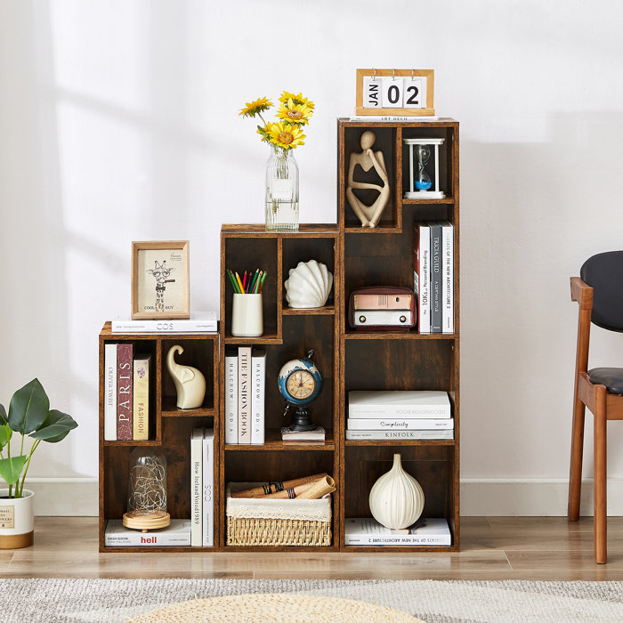 Ebern Designs Dorri 4 Cubes Bookcase & Reviews Wayfair